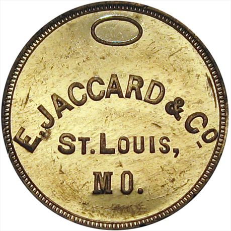 MILLER MO 10 MS63 Jaccard & Co., St. Louis Missouri
