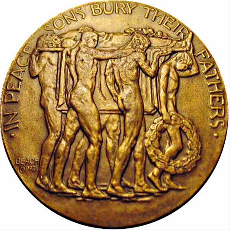 Society of Medalists 1937 Number 16 Bronze 73mm