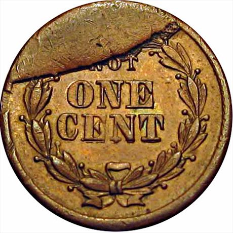 105/358 a R4  AU Very Large Cud Mint Error George Washington
