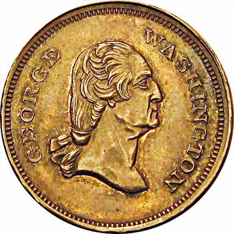 115/115A f R9  MS63 George Washington in Silver