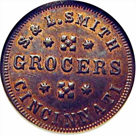 OH165FT-4a R3 NGC MS65 Smith Grocers Cincinnati Ohio