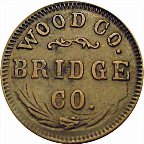 NC-30ao R6 VF Wood Co Bridge 2 1/2 Over Patriotic