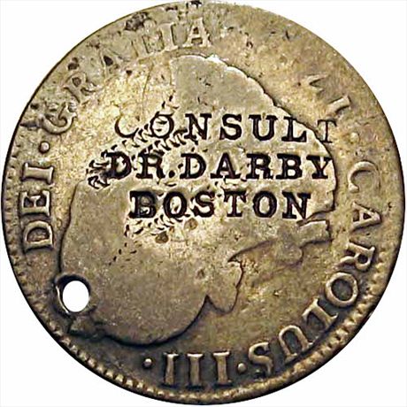 CONSULT / DR. DARBY / BOSTON on 1784 Two Real