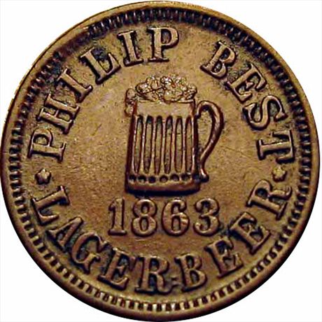 WI510 C-1a R2  EF+ Philip Best Lager Beer Empire Brewery Milwaukee