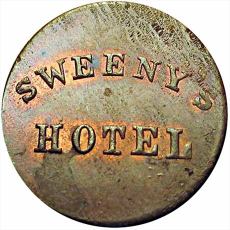 MILLER NY  861   MS62 Sweeny's Hotel New York
