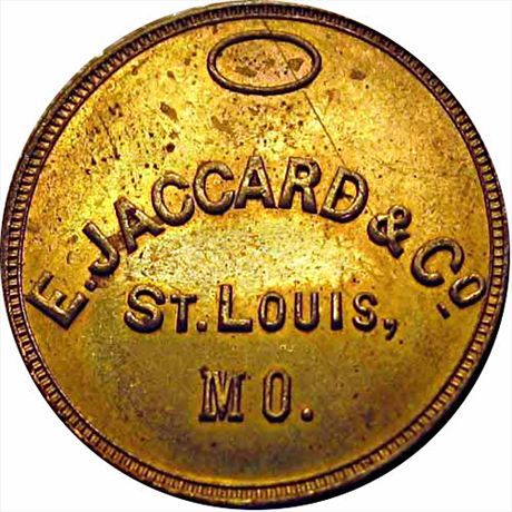 MILLER MO  8   MS63 Jaccard & Co., St. Louis Missouri