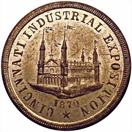 RULAU OH-Ci  50   MS62 Industrial Exposition 1870, Cincinnati Ohio