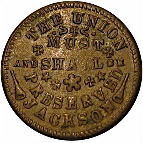 55  -  175/401 a  R5  AU  Patriotic Civil War token