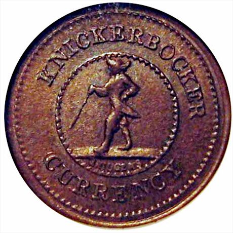 74  -  255/390 a  R1 NGC MS65  Patriotic Civil War token