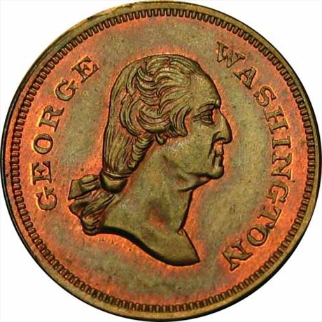 849  -  MILLER PA 230A    MS64 Coin Dealer Philadelphia PA Merchant Token