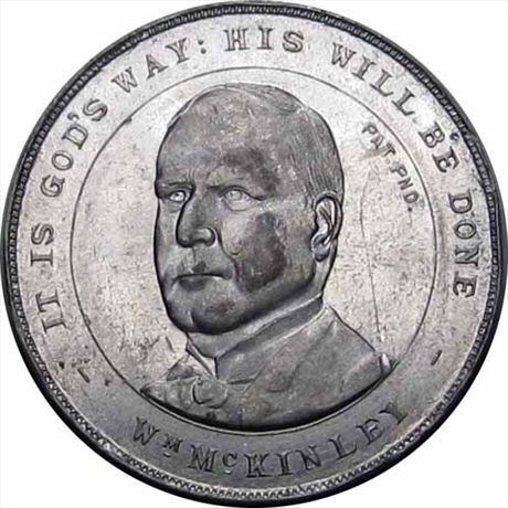 968  -  McKinley Assassination    AU Unlisted So-Called Dollar
