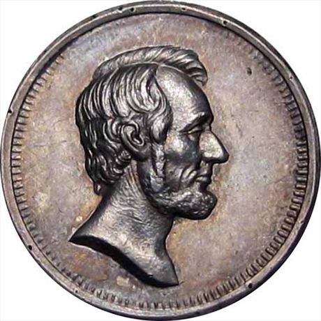 945  -  Baker 245A  R6  AU Mint Medal Washington Token