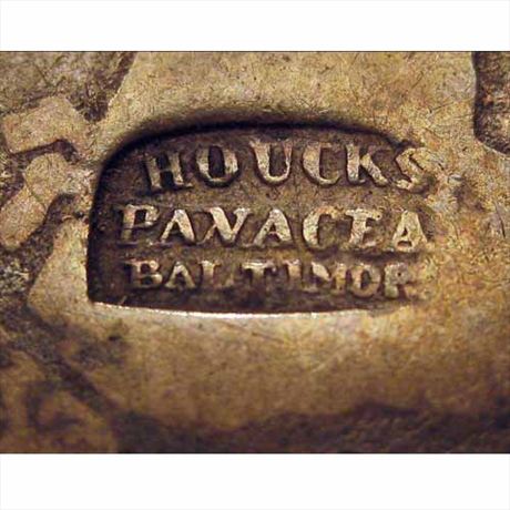 626  -  LOW 400D / HT143  R7  VF Houck's Panacea Baltimore MD Hard Times token