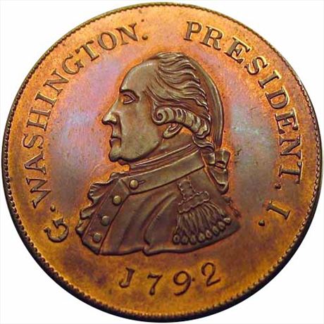 859  -  MILLER PA 211    MS65 Coin Dealer Philadelphia PA Merchant Token