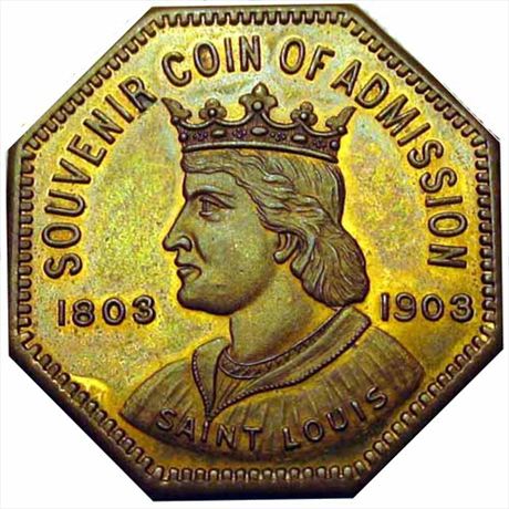 943  -  HK-306  R4  MS63 1904 Louisiana Purchase Exposition So-Called Dollar