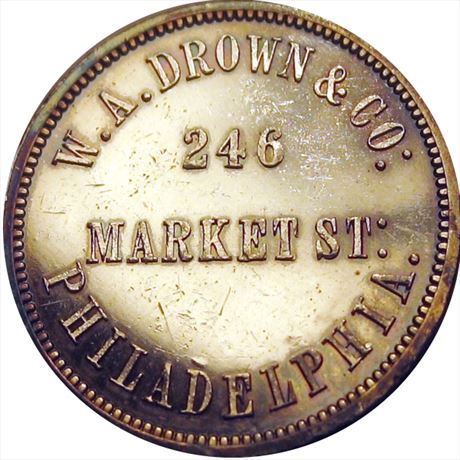 759  -  MILLER PA 135    MS60 Philadelphia Pennsylvania Merchant token