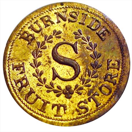 470  -  RI700I-1b R9  MS62 Rare Merchant Providence Rhode Island Civil War token