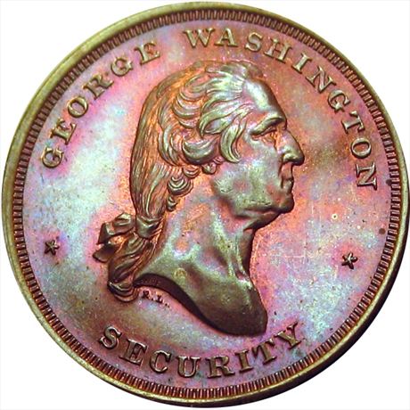 764  -  MILLER PA 143    MS62 Philadelphia Pennsylvania Merchant token