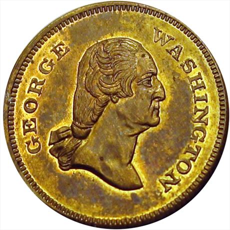 789  -  MILLER PA 229    MS62 Coin Dealer Pennsylvania Merchant token