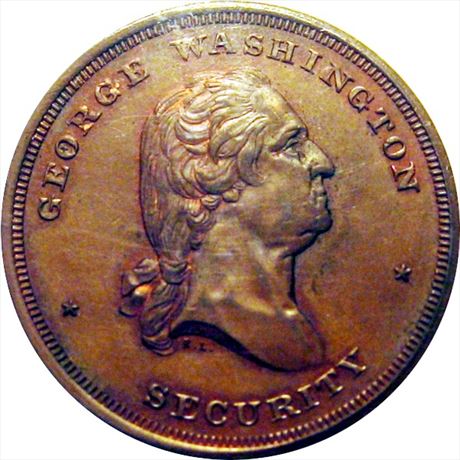 765  -  MILLER PA 143   NGC MS63 Philadelphia Pennsylvania Merchant token
