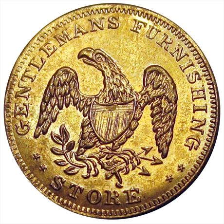 799  -  MILLER PA 237C    MS63 Philadelphia Pennsylvania Merchant token