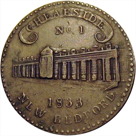 582  -  LOW  73 / HT-176  R3  VF+  Hard Times token