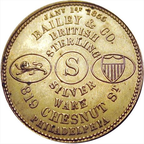 739  -  MILLER PA  30    MS62 Philadelphia Pennsylvania Merchant token