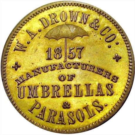 758  -  MILLER PA 134    MS63 Philadelphia Pennsylvania Merchant token