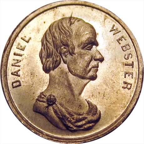 704  -  MILLER NY  312    MS63 Coin Dealer New York Merchant token