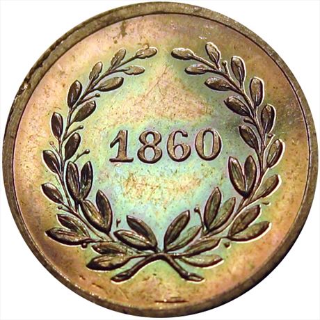 750  -  MILLER PA  90D    MS63 Coin Dealer Pennsylvania Merchant token
