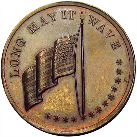 874  -  MILLER PA 569A    MS62 Philadelphia Pennsylvania Merchant token