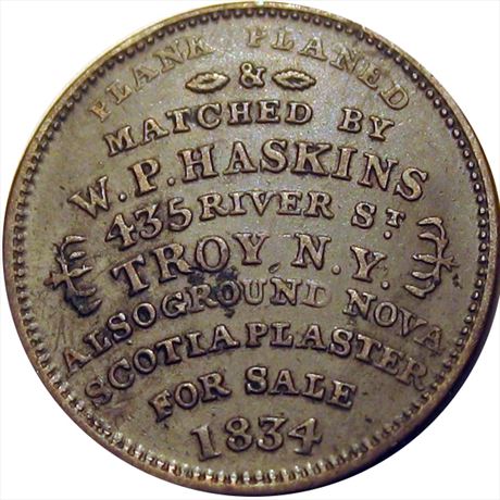 587  -  LOW  79 / HT-361  R4  VF  Hard Times token