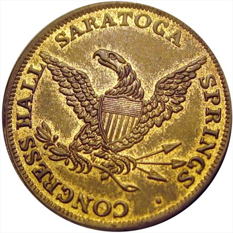732  -  MILLER NY 1024    AU Saratoga Springs New York Merchant token