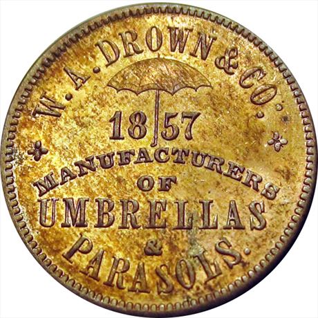763  -  MILLER PA 140    MS62 Philadelphia Pennsylvania Merchant token