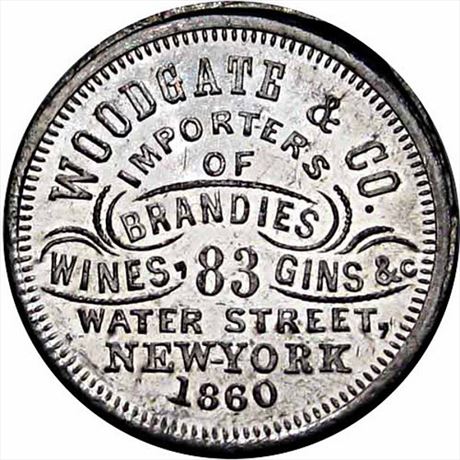 728  -  MILLER NY  999    MS62  New York Merchant token