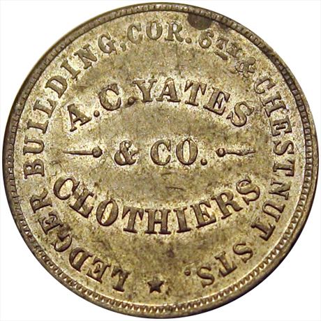 877  -  MILLER PA 588B    AU Philadelphia Pennsylvania Merchant token