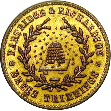 836  -  MILLER PA 382    MS63 Philadelphia Pennsylvania Merchant token