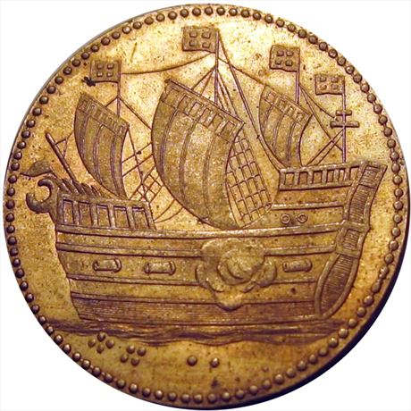 769  -  MILLER PA 150    MS62 Philadelphia Pennsylvania Merchant token