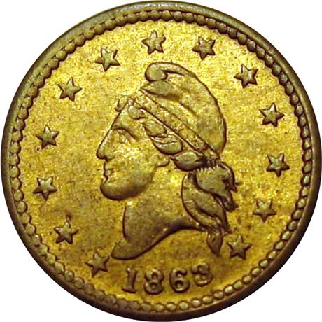 5  -   20/303 b  R5  AU  Patriotic Civil War token