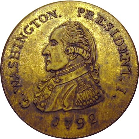 603  -  MILLER PA 212   AU Coin Dealer Philadelphia Pennsylvania Merchant token