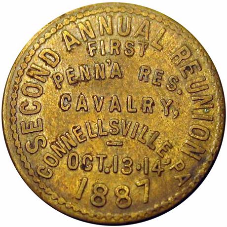 676  -  RULAU Pa Ph Unlisted   VF Connellsville Pennsylvania Merchant token
