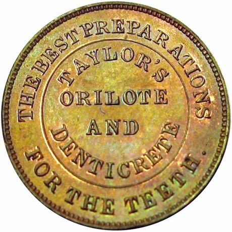 651  -  MILLER PA 508   MS63 Druggist Philadelphia Pennsylvania Merchant token