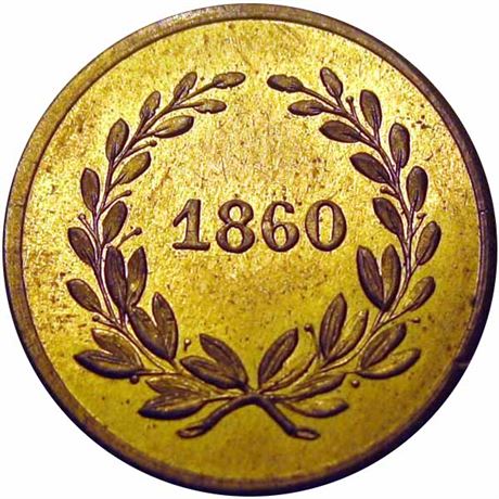 584  -  MILLER PA  90C MS63 Coin Dealer Philadelphia Pennsylvania Merchant token