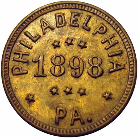 678  -  RULAU Pa Phl  50A   EF+ Philadelphia Pennsylvania Merchant token