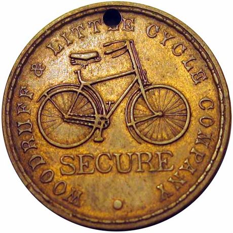 683  -  RULAU Pa Phl 130   AU Bicycle Philadelphia Pennsylvania Merchant token