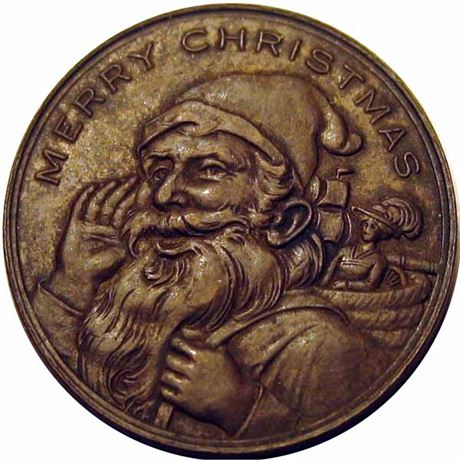 682  -  RULAU Pa Phl 124 EF+ Santa Claus Philadelphia Merchant token
