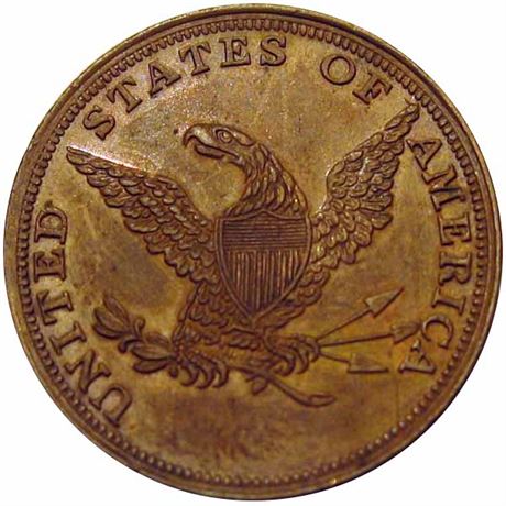 643  -  MILLER PA 432 AU Daguerrian Gallery Pennsylvania Merchant token