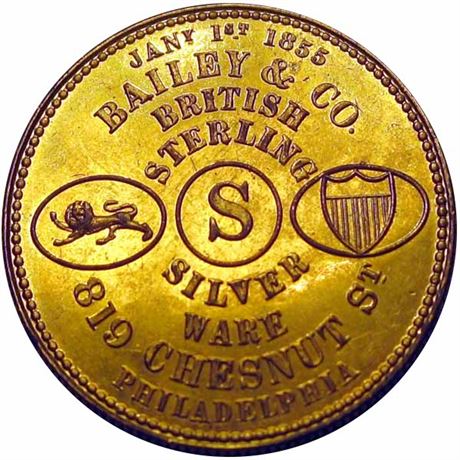 578  -  MILLER PA  29   MS63 Philadelphia Pennsylvania Merchant token
