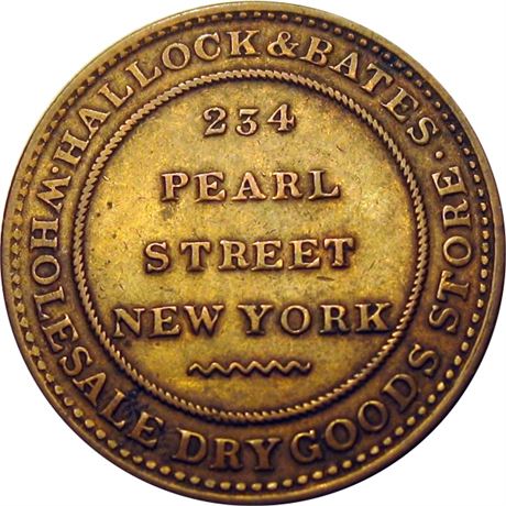 487  -  LOW 251 / HT-275  R4  EF+ New York Hard Times token
