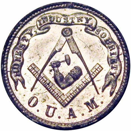 668  -  RULAU Pa Ph 315   UNC Details Philadelphia Pennsylvania Merchant token
